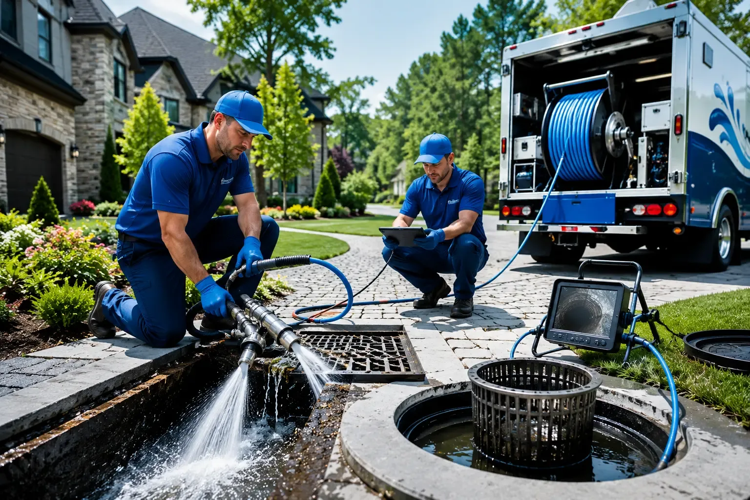 Local outdoor drain cleaning professionals in Lost City, WV