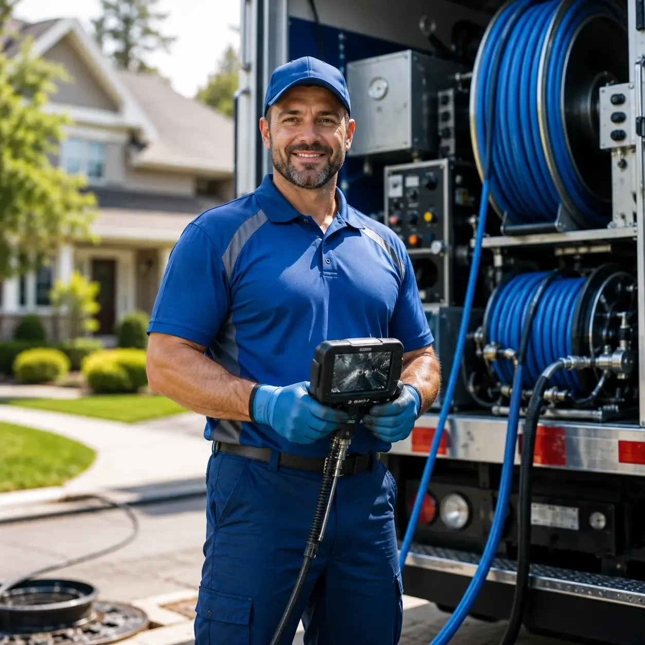 Local outdoor drain cleaning specialists in Lost City, WV